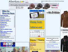 Tablet Screenshot of albertlea.com