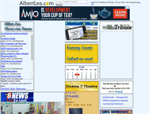 Tablet Screenshot of forum.albertlea.com